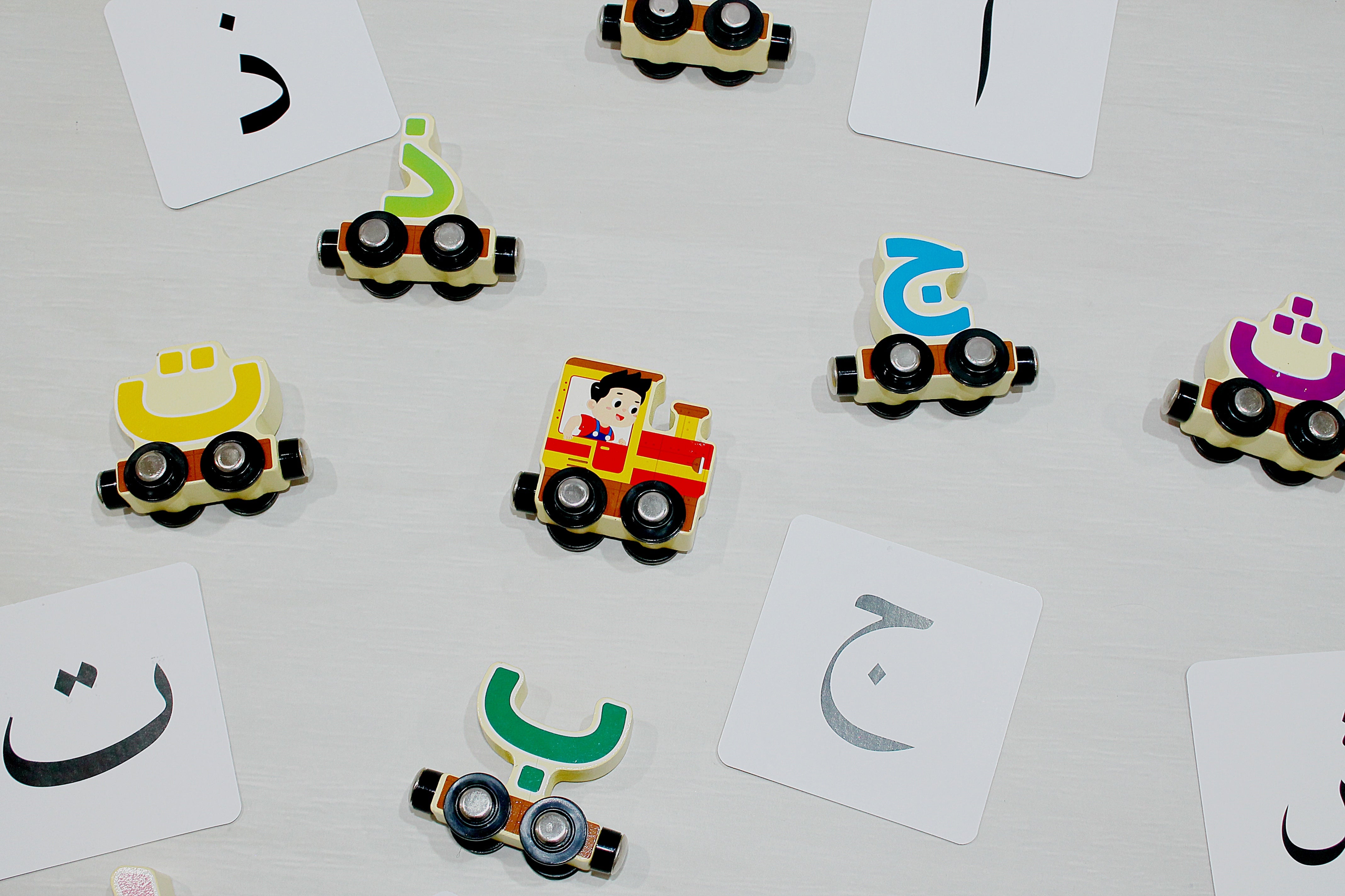 Arabic Letters Train Set